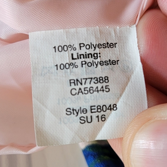 J. Crew Floral A-Line Dress, Women's Size 0P - Picture 8 of 9